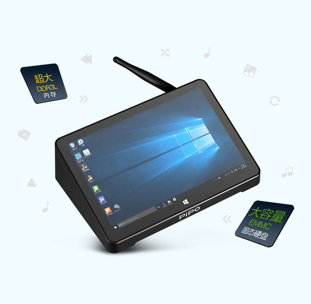 PiPO X8 PRO Mini PC z systemem Windows 10 i Androidem 5.1, 64 bity, 2 GB RAM, 32 GB ROM, czterordzeniowy minikomputer - Wianko - 8