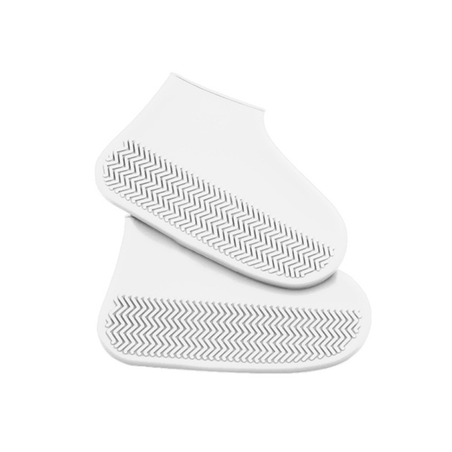 Silikonowe przeciwdeszczowe pokrowce na buty wielokrotnego użytku – wodoodporne, zmywalne, odporne na zużycie – dla dorosłych i dzieci - Wianko - 11