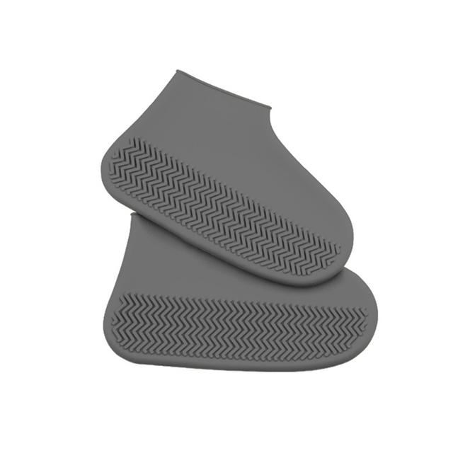 Silikonowe przeciwdeszczowe pokrowce na buty wielokrotnego użytku – wodoodporne, zmywalne, odporne na zużycie – dla dorosłych i dzieci - Wianko - 8