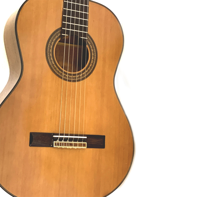 Gitara klasyczna drewniana cedrowa wysokiej jakości marki Nowa, 36 cali, jednolita, czerwona - Wianko - 6