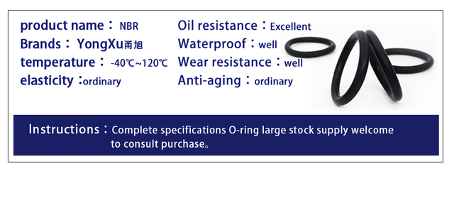 Czarny pierścień uszczelka gumowy z gumy nitrylowej do zegarka - 10 sztuk/partia, grubość 0.7mm, OD 2/3/3.2/3.7*0.7mm - Wianko - 6