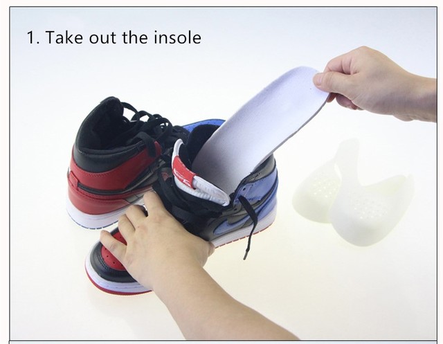Anti Crease Sneaker tarcza - ochrona przed zmarszczkami i pęknięciami dla butów sportowych - Wianko - 8