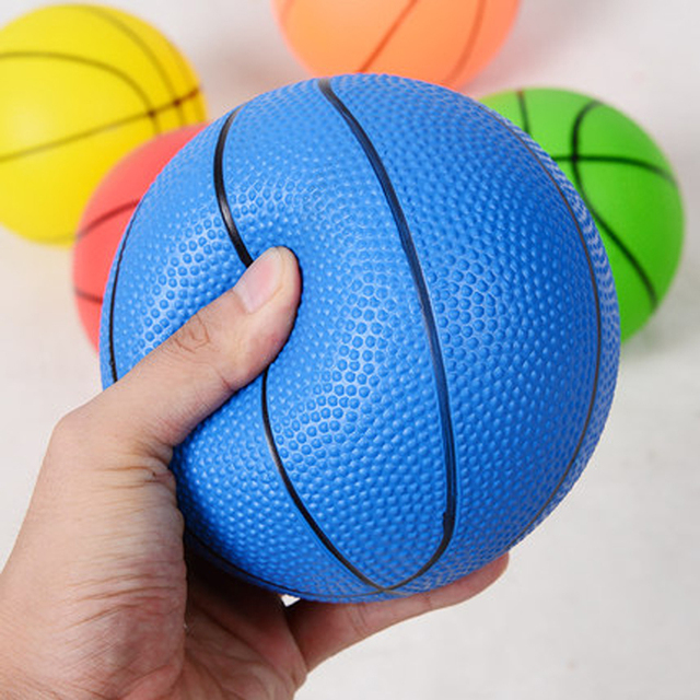 Gumowa piłka do koszykówki piłki nożnej dla dzieci - 6 Cali, Sensory Play, Kinder Speelgoed - Wianko - 3