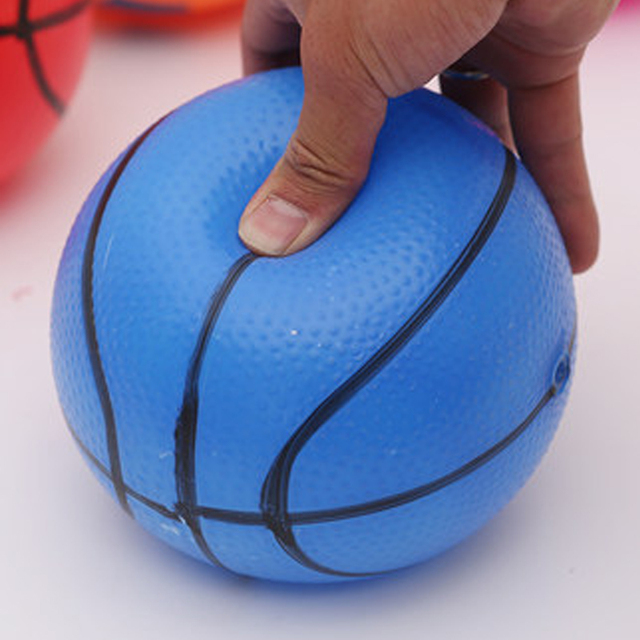 Gumowa piłka do koszykówki piłki nożnej dla dzieci - 6 Cali, Sensory Play, Kinder Speelgoed - Wianko - 2