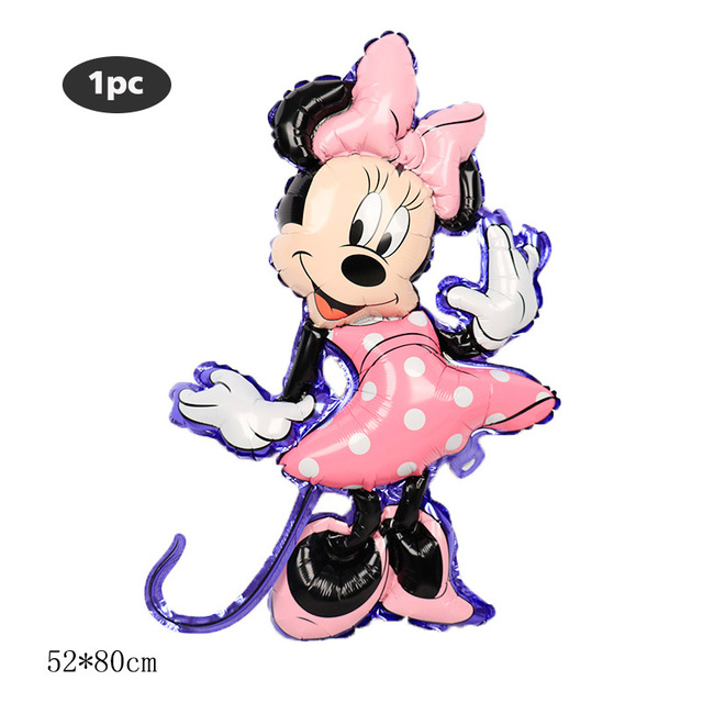 Folia aluminiowa cyfrowy balon z postaciami Minnie Mickey Mouse - urodzinowa dekoracja dziewczynki - Wianko - 3