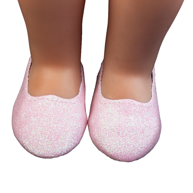 Sandały i Flip Flop dla lalki 18 cali - wykwintne obuwie na plażę, prezent dla lalki o długości 43cm - Wianko - 9