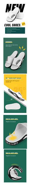 Męskie sportowe kapcie KEEROP PVC - trendy obuwie plażowe, antypoślizgowe oraz oddychające Flip Flop - Wianko - 6