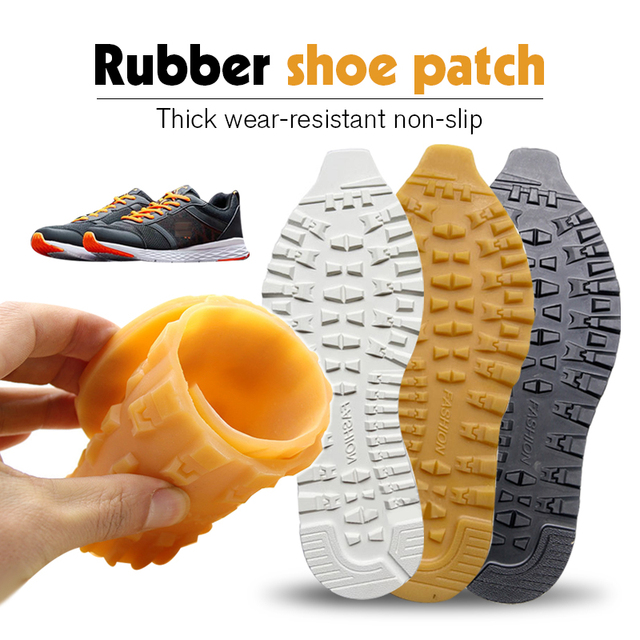 Podeszwy gumowe antypoślizgowe do wymiany - odporna na zużycie naprawa butów - Wianko - 1
