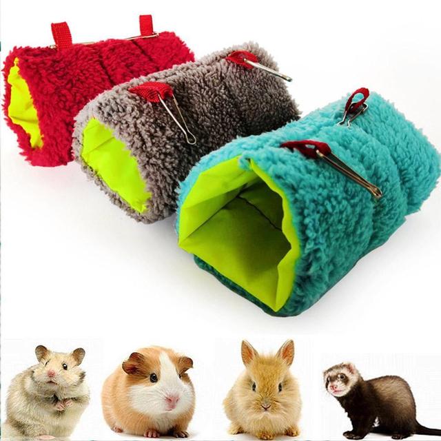 Klatka dla małych zwierząt: komfortowe gniazdo i ciepły dom dla chomika, fretki, szczura - Wianko - 6