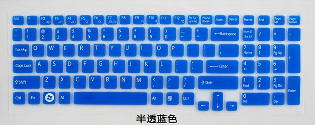 Osłona na klawiaturę laptopa 15.6 cal Protector dla Sony VPCEH PCG71812v VPC-EL EH-111T 112 T PCG-71A11T VPC-EB1 EB1S2C PCG-71211T - Wianko - 5