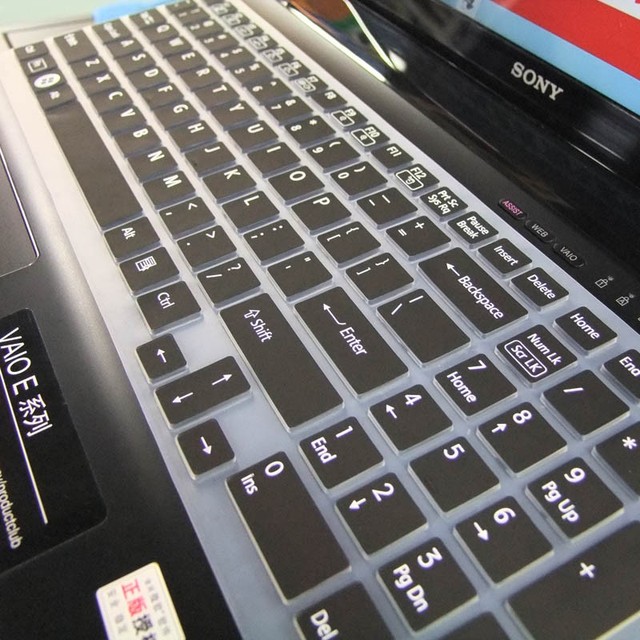 Osłona na klawiaturę laptopa 15.6 cal Protector dla Sony VPCEH PCG71812v VPC-EL EH-111T 112 T PCG-71A11T VPC-EB1 EB1S2C PCG-71211T - Wianko - 1