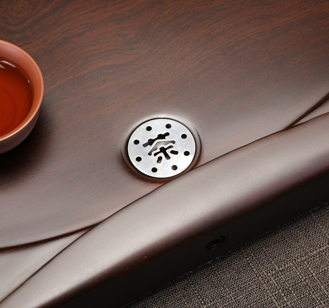 Misa z solidnego drewna do herbaty Kung Fu, prostokątna, duża - Wianko - 38
