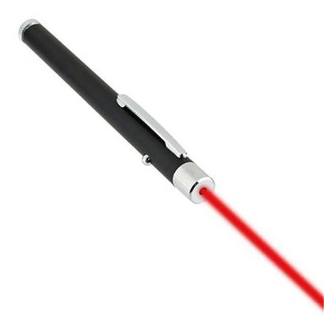 Duże, czerwone pióro laserowe o mocy 650Nm - laserowy celownik z funkcją SOS i światłem do pracy na zewnątrz, campingu i polowaniu - Wianko - 4