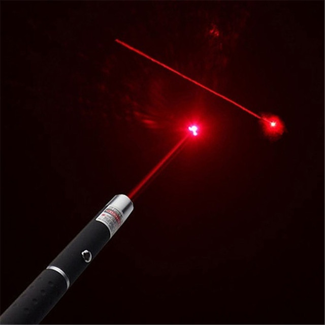 Duże, czerwone pióro laserowe o mocy 650Nm - laserowy celownik z funkcją SOS i światłem do pracy na zewnątrz, campingu i polowaniu - Wianko - 1