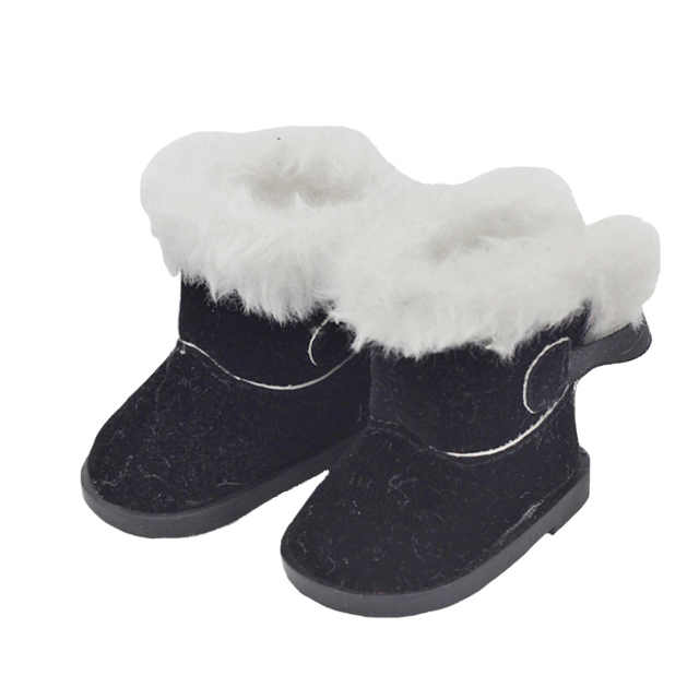 Lalki Boot 5.5*2.8cm dla 1/6 1/4 BJD Doll - Mini śnieżne buty zimowe EXO, rosyjska lalka 14.5 cala - akcesoria do lalek - Wianko - 5