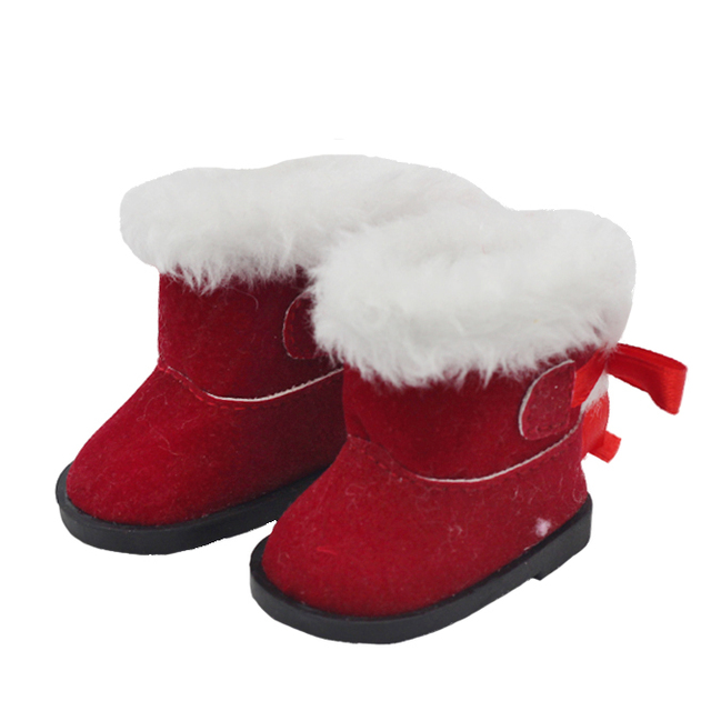 Lalki Boot 5.5*2.8cm dla 1/6 1/4 BJD Doll - Mini śnieżne buty zimowe EXO, rosyjska lalka 14.5 cala - akcesoria do lalek - Wianko - 6