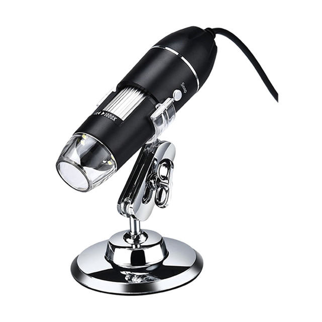 Mikroskop elektroniczny USB 1600X 1080P z kamerą cyfrową stereo, endoskopem USB i 8 diodami LED na metalowym stojaku - Wianko - 12