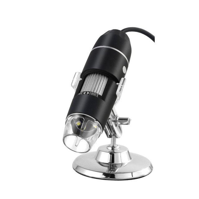 Mikroskop elektroniczny USB 1600X 1080P z kamerą cyfrową stereo, endoskopem USB i 8 diodami LED na metalowym stojaku - Wianko - 14