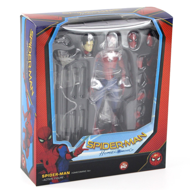 Figurki PVC Avengers Superhero - Thanos, Thor, Hulk, Ant Man, Hawkeye, Tony, Spiderman - 14-20cm, ruchome - Wianko - 46
