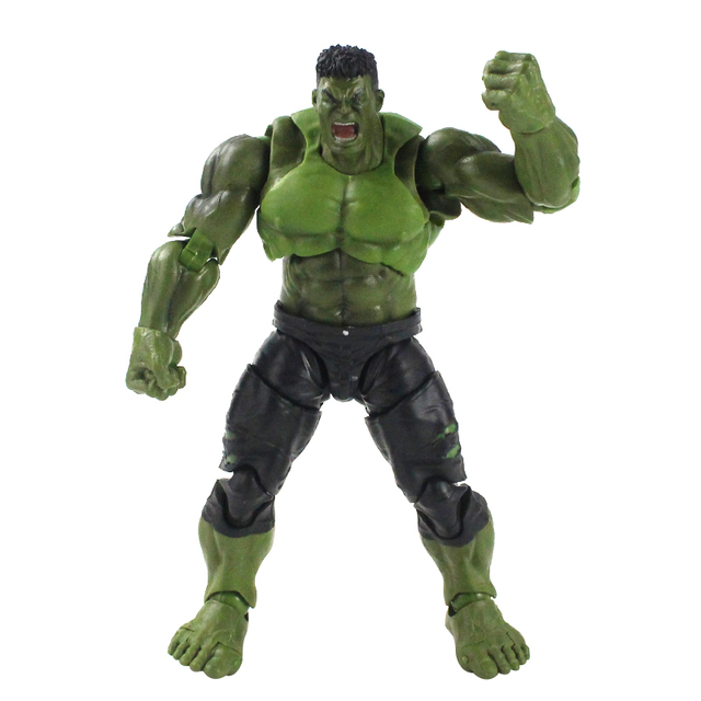 Figurki PVC Avengers Superhero - Thanos, Thor, Hulk, Ant Man, Hawkeye, Tony, Spiderman - 14-20cm, ruchome - Wianko - 13