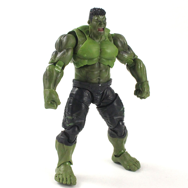 Figurki PVC Avengers Superhero - Thanos, Thor, Hulk, Ant Man, Hawkeye, Tony, Spiderman - 14-20cm, ruchome - Wianko - 14