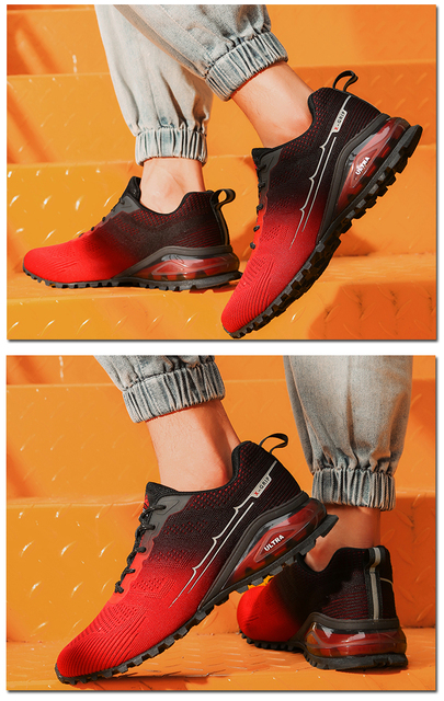 Nowe buty do biegania w terenie, amortyzacja podeszwy, duży rozmiar 41-50, oddychające i trwałe - Wianko - 12