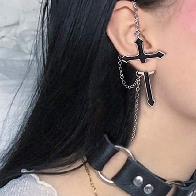 Kolczyki damskie Ear Cuff z cyrkoniami w kształcie gwiazdy, bez przekłuwania ucha - Wianko - 17