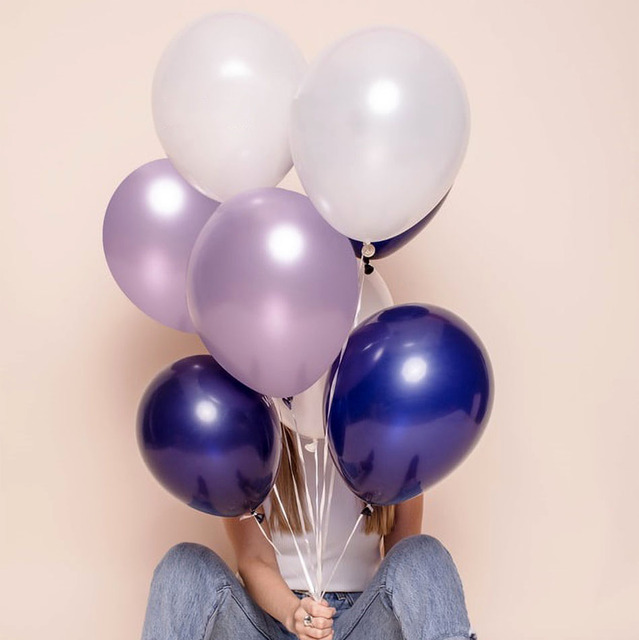 Zestaw 10/20/50 złotych perłowych lateksowych balonów transparentnych o średnicy 10 cali do dekoracji urodzin, przyjęć i ślubów - Wianko - 4