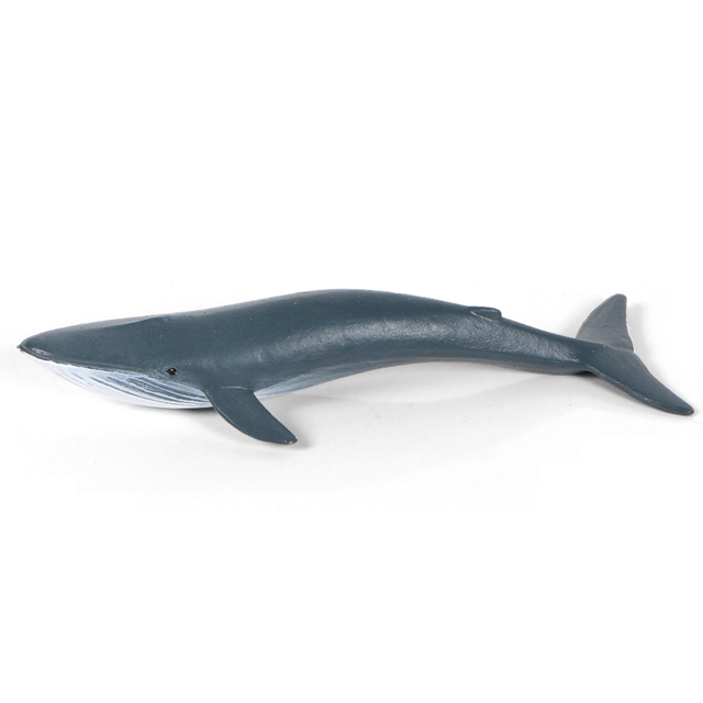 Miniaturowe modele zwierząt morskich: delfin, rekin, promienie wieloryba - zabawki dla dzieci - Wianko - 15