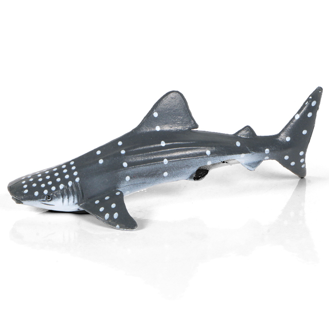 Miniaturowe modele zwierząt morskich: delfin, rekin, promienie wieloryba - zabawki dla dzieci - Wianko - 8