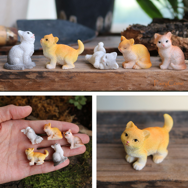 Figurki miniaturowe zwierząt do ogrodu - Mini las gospodarskich zwierząt: wiewiórka, kurczak, królik - Wianko - 21