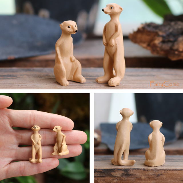 Figurki miniaturowe zwierząt do ogrodu - Mini las gospodarskich zwierząt: wiewiórka, kurczak, królik - Wianko - 25