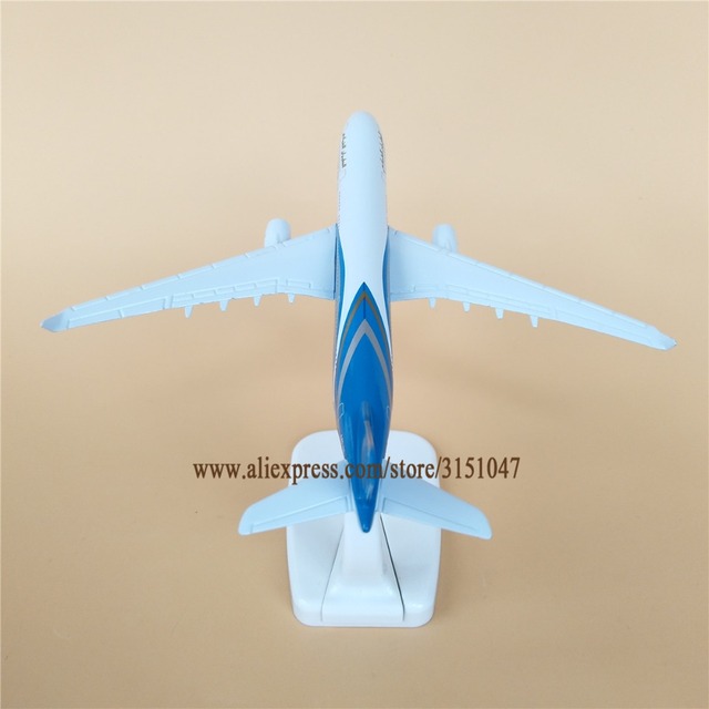 Model odlewu samolotu Airbus 330 A330 Oman Air Airlines, wykonany z metalu, 16 cm - prezent dla dzieci, Airways - Wianko - 14