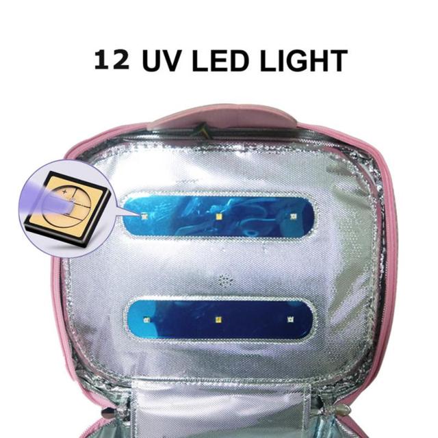 Uniwersalna torba do przechowywania bielizny - dezynfekcja, czyszczenie, sterylizacja LED UV, usuwanie zapachów - Wianko - 4