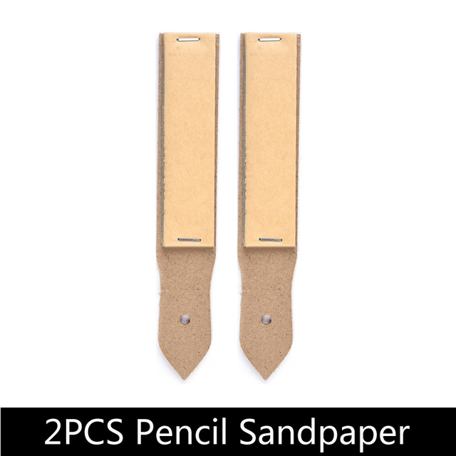SeamiArt - Papier ścierny do ostrzenia ołówków węglowych - zestaw 1/2/5 szt. - dostawa hurtowa - Wianko - 9