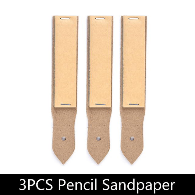 SeamiArt - Papier ścierny do ostrzenia ołówków węglowych - zestaw 1/2/5 szt. - dostawa hurtowa - Wianko - 10