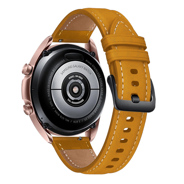 Pasek z prawdziwej skóry 22mm do Huawei GT2e/GT 2 Pro/2E i Honor Magiczny zegarek - Wianko - 4