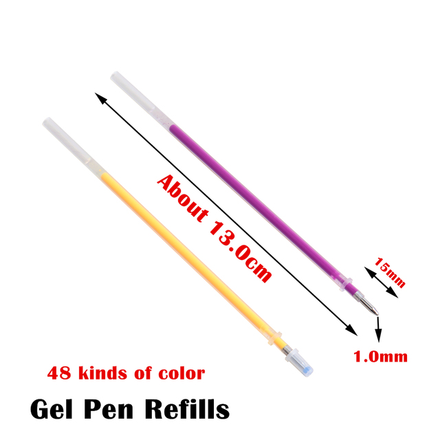 Markery artystyczne Flash Gel Pen - 12 sztuk w zestawie, pełna paleta kolorów, efektowne wyróżnienie, idealne do malowania i graffiti dla dzieci - Wianko - 13