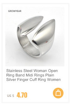 Stalowy pierścień srebrny cylindryczny z otworami, 6 mm szerokość, rozmiar 6-9 - Wianko - 3