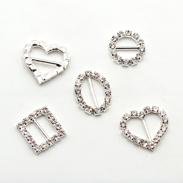 10 sztuk zestawu różnorodnych klamer z kryształkami w dekoracyjnym pudełku - akcesoria biżuteryjne - Wianko - 3