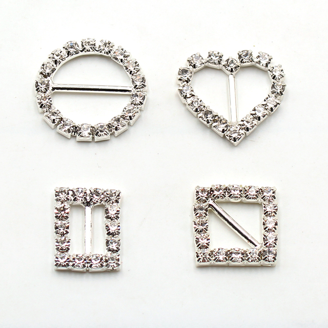 10 sztuk zestawu różnorodnych klamer z kryształkami w dekoracyjnym pudełku - akcesoria biżuteryjne - Wianko - 4