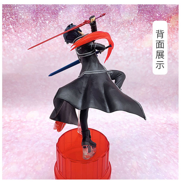 Figurka Kirigaya Kazuto Anime Sword Art Online – model PVC, 28 cm – kolekcja, ozdoba i prezent dla dzieci (kategoria: figurki akcji) - Wianko - 10