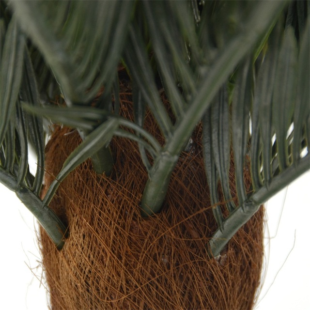 Sztuczna palma zielone rośliny liściaste doniczkowe Bonsai - Wianko - 20