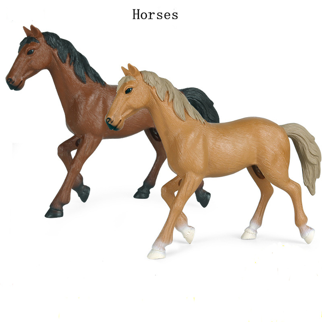 Symulacyjny koń Maxima - dekoracyjna figurka zbliżona do biegnącego konia - zabawka dla dzieci - Wianko - 8