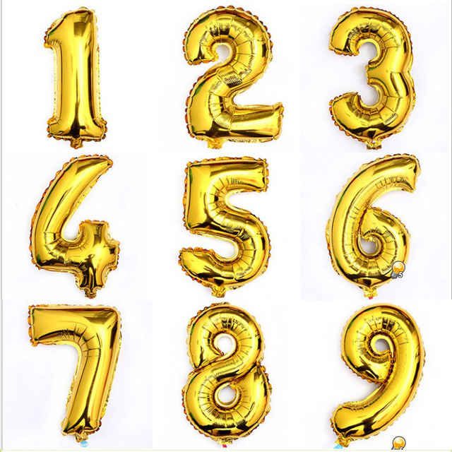 100 sztuk balonów z folią w kształcie liczby 40 cali, złote/srebrne, idealne do dekoracji urodzinowych i wesel - Wianko - 6