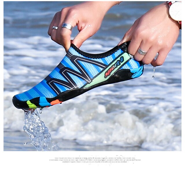 Buty do sportów wodnych Hot Men Barefoot - idealne na plażę, wędkarstwo, nurkowanie i inne sporty wodne. Szybkoschnące, damskie buty do wody, jogi i fitnessu - Wianko - 33