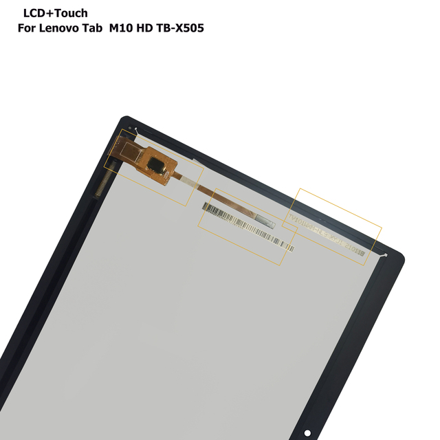 Wyświetlacz dotykowy LCD z narzędziem do Lenovo Tab M10 TB-X505 - 10.1'' - Wymiana Digitizer - Wianko - 4