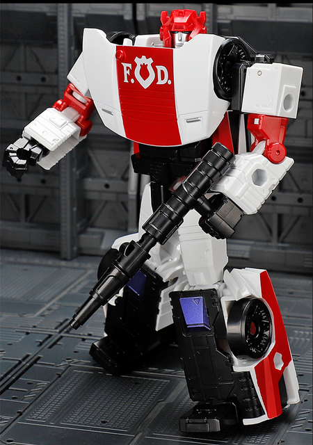 Figurka zabawkowa robotów TRed Alert z serii oblężenie AOYI SS38 SS-38 OP - 18cm - Wianko - 12