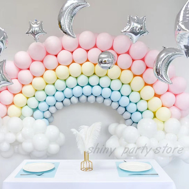 Duże balony lateksowe Macaron 5-36 cali - dekoracje balonowe na urodziny i bociankowe w pastelowych kolorach - Wianko - 2