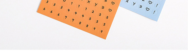 Terminarz planer DIY Scrapbooking Kawaii z estetycznymi naklejkami - angielska litera, do scrapbookingu dla studentki - Wianko - 31